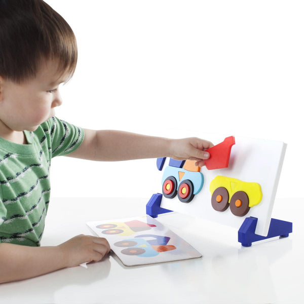 Guidecraft Sort and Match Construction Trucks