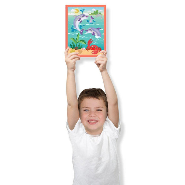 Melissa & Doug Mess-Free Glitter Underwater Scenes