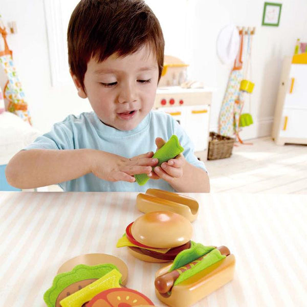 Hape Hamburgers and Hot Dogs