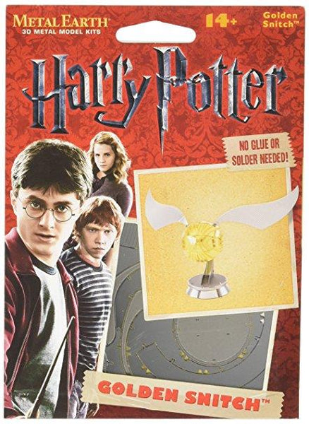Harry Potter Golden Snitch Metal 3D Model