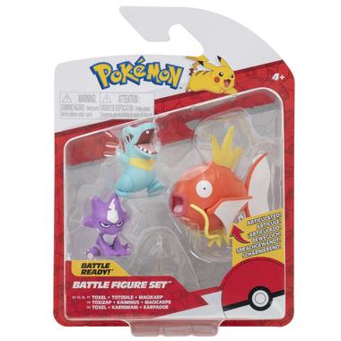 Pokemon Battle Figure Pack (Magikarp, Totodile, Toxel)