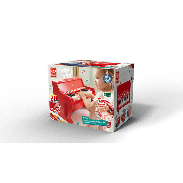 Hape Red Piano Learn with Lights (Montreal, In-store or pick-up ONLY)