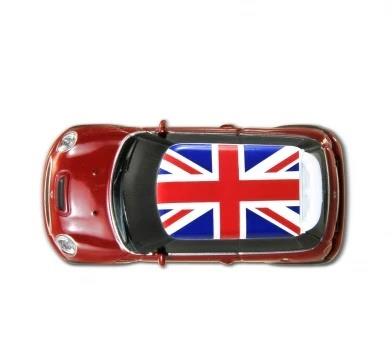 USB Retractable Mini Cooper S 1:68 Flash Drive 8GB