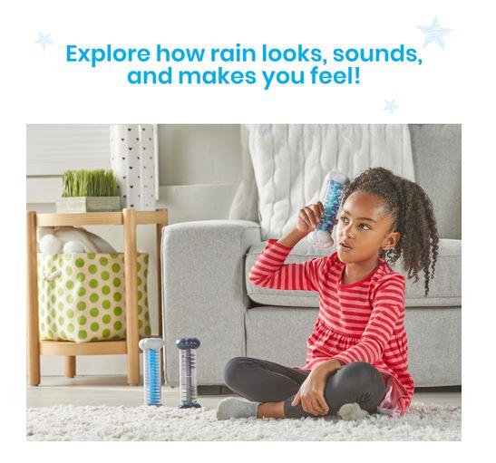 Sounds of Rain Sensory Tubes