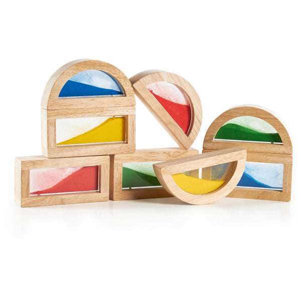 Guidecraft Rainbow Blocks Sand