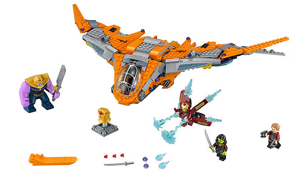 Lego Disney Marvel Avengers Super Heroes Thanos Ultimate Battle - 76107