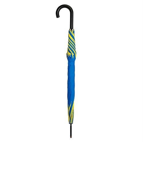 Galleria Swirl Umbrella Navy/Yellow