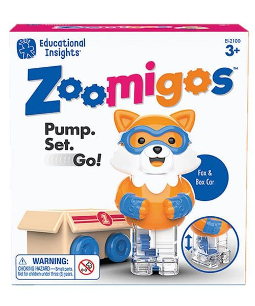 Zoomigos Fox & Box Car