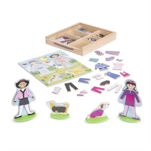 Melissa & Doug Magnetic Dress Up Best Friends
