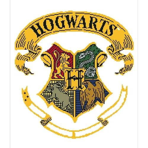 Harry Potter Diamond Dotz Poster Hogwarts Crest / Affiche du blasons de Poudlard