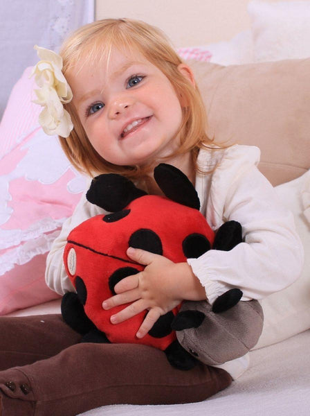 Cloud B Soothing Puppet Ladybug