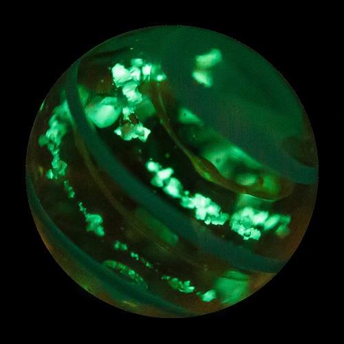 House of Marbles Handmade Moonstone (Yellow) 16mm
