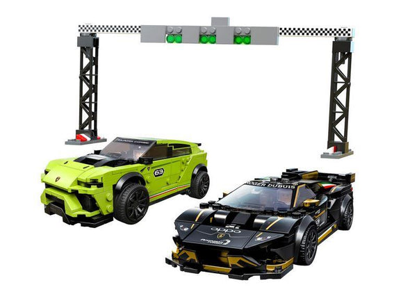Lego Speed Champions Lamborghini Urus ST-X and Lamborghini Huracan Super Trofeo EVO - 76899