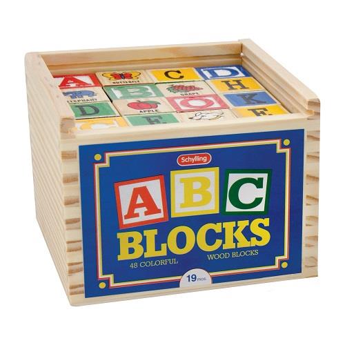 Alphabet Wooden Blocks