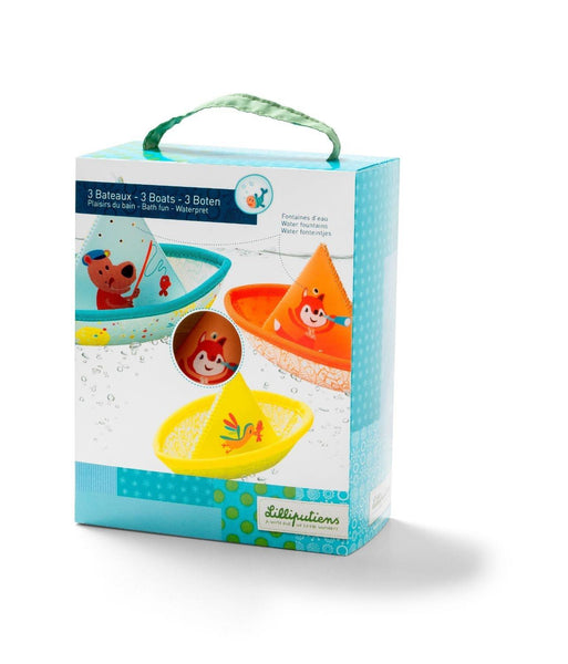 Lilliputiens Bath Fun 3 Little Boats