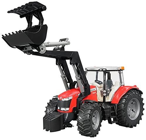 Bruder Massey Ferguson 7600 with Frontloader Truck - 3047