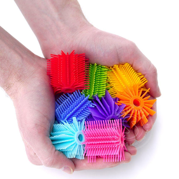 Spike Pencil Grippers (Light Blue/Aqua)