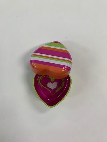 Bead Bazaar Cutie Boxes (Green, White, Orange, Pink Stripes)