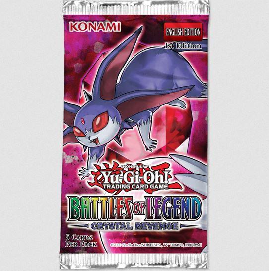 Yu-Gi-Oh Battles of Legend Crystal Revenge Booster Packs