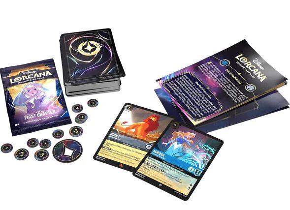 Disney Lorcana The First Chapter Sapphire & Steel Starter Deck