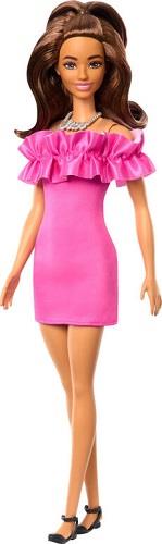 Barbie Fashion Pink Frills Dress Doll