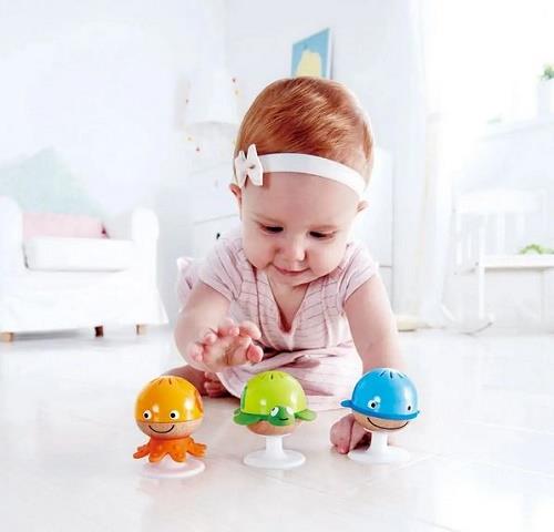 Hape Stay-put Rattle Set