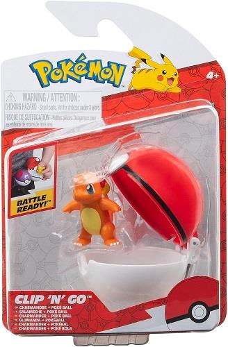 Pokemon Clip 'n' Go Charmander With Pokeball