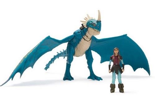 How to Train Your Dragon Deadly Nadder + Astrid
