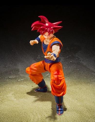 Dragon Ball Daima Super Saiyan God Goku Figure