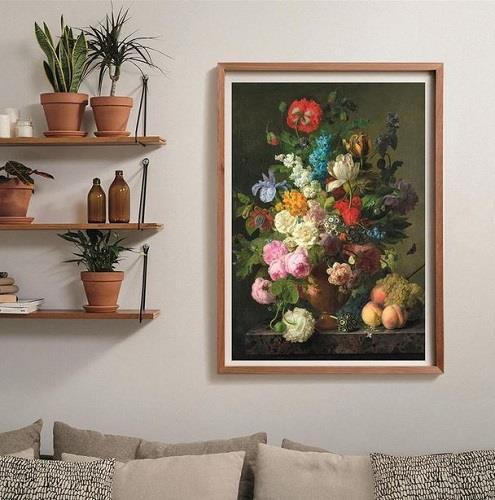 Puzzle Jan Frans Van Deal Bowl of Flowers (1000 pcs)