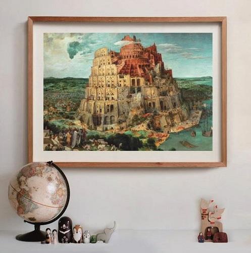 Puzzle Pieter Bruegel the Elder The Tower of Babel (1500 pcs)