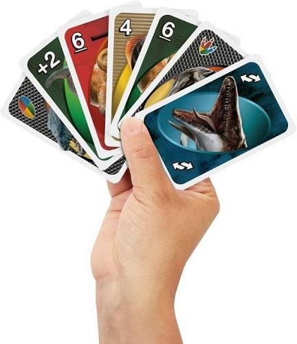 Uno Jurassic World Card Game