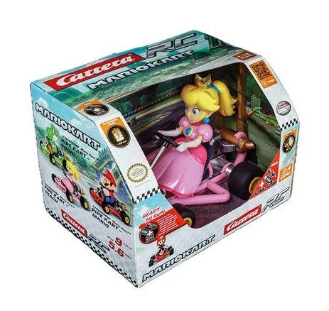 Super Mario Carrera Remote Control MarioKart Pipe Kart - Télécommande voiture à tuyaux (Peach)