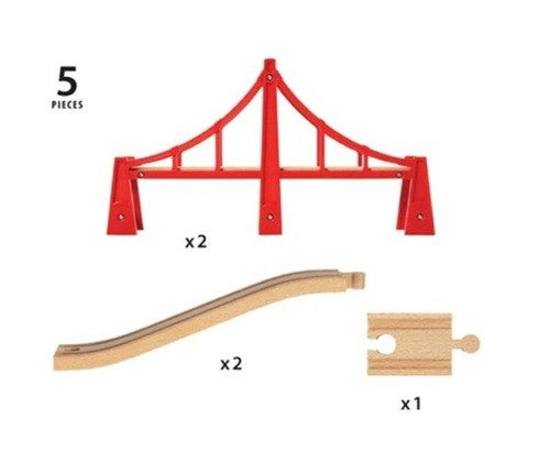 Brio Double Suspension Bridge / Pont suspendu double - 33683