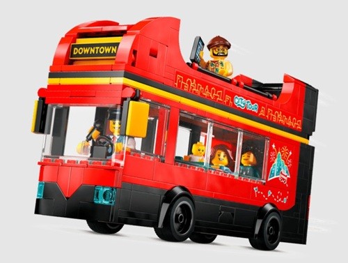 Lego City Double-Decker Sightseeing Bus / Ville Bus touristique à impériale - 60407
