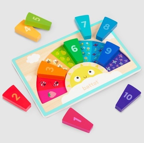 Battat Puzzle Pals Duo de copains casse-tête