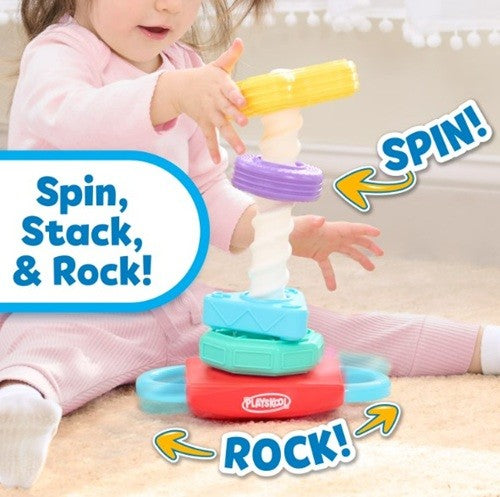 Playskool Spin n' Rock Stacker/Empileur