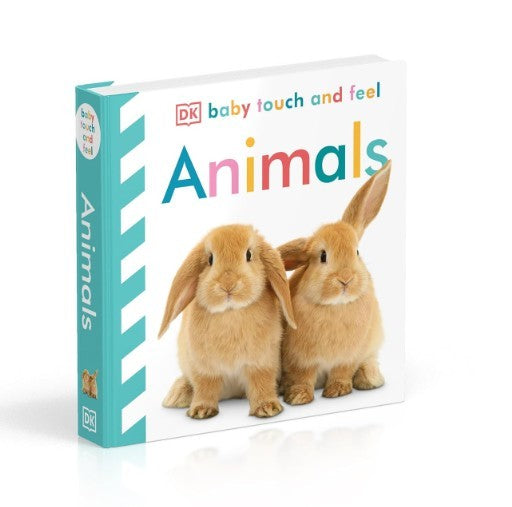 DK Baby Touch and Feel Animals Book - Livre « Bébé : Animaux à toucher »