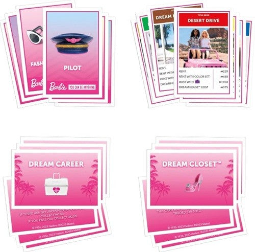 Monopoly Barbie Board Game / Jeu de société