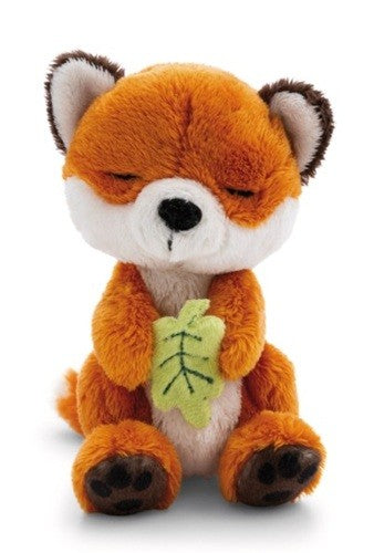 Nici Sleeping Fox Plush - Peluche de renard endormi
