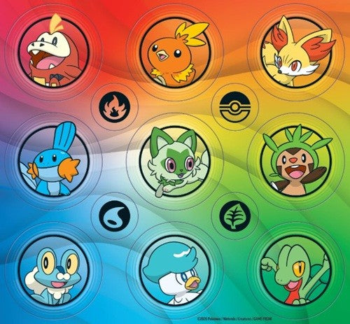 Pokemon First Partner Illustration Collection Series 3 - Premiers partenaiers collection d'illustrations Série 3