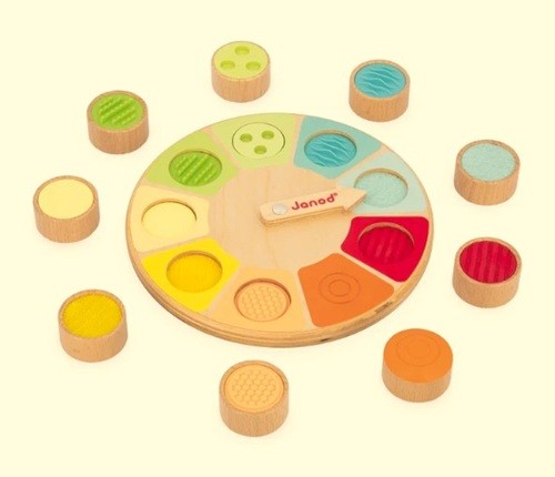 Janod Tactile Memo Game - Jeu de mémoire tactile