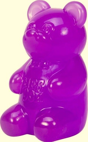Nee Doh Gummy Bear Purple - Ours en gélatine violet