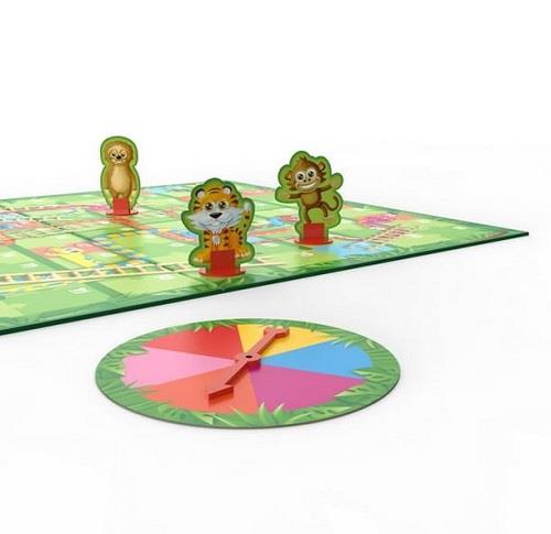 Snakes & Ladders Jungle Theme / Serpents et Échelles Thème Jungle