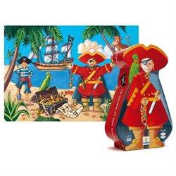 Djeco Silhouette Puzzle Pirate