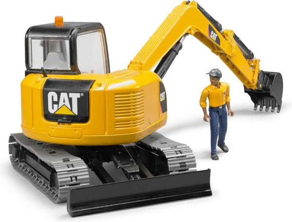 Bruder Caterpillar Excavator Truck with Worker - 2467