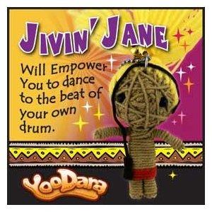 Yoodara Keychain Jivin Jane