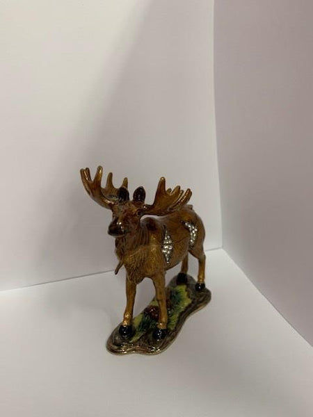 Moose Jewelry Box
