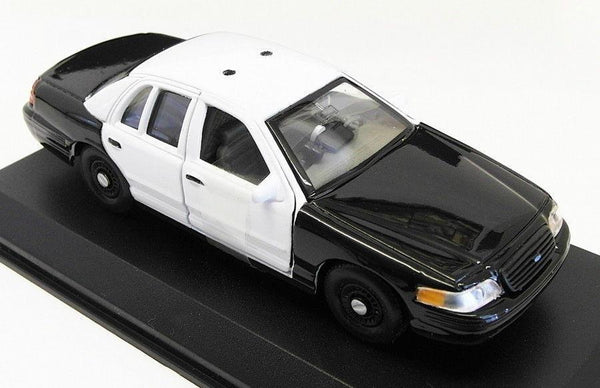 Welly 1999 Ford Crown Victoria Police Car 1:43 Scale Model