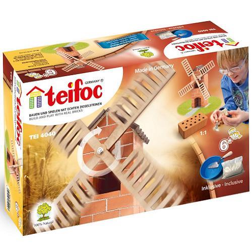 Teifoc Windmill Brick Construction Set